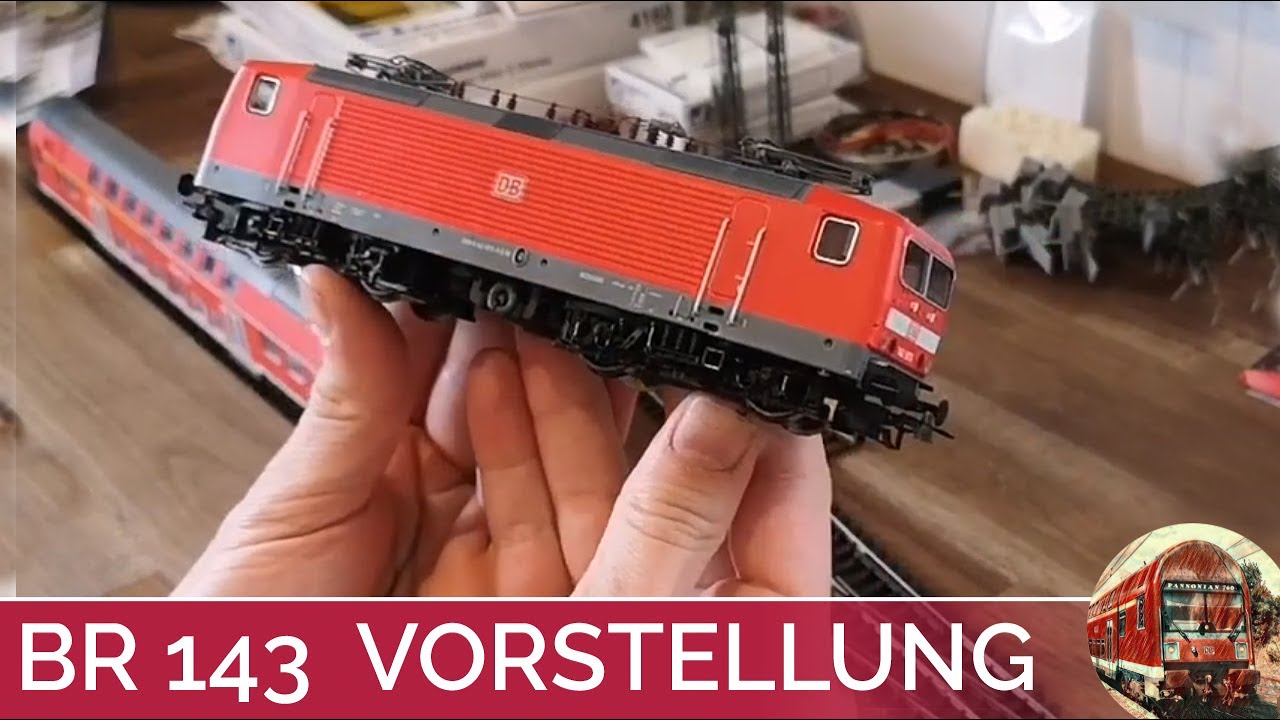 MODELLVORSTELLUNG BR 143 Roco 73320 Erste Lok für meine Anlage / Gleichstrom in verkehrsrot