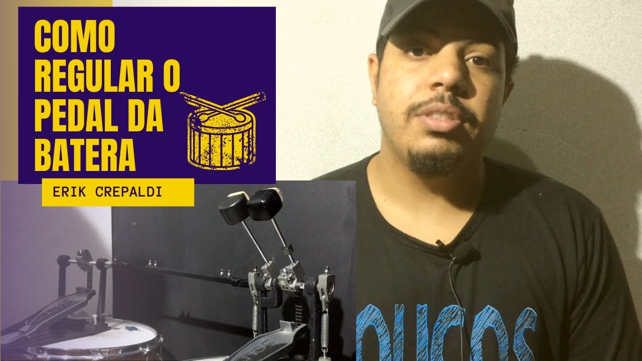 COMO FAZER A REGULAGEM DO PEDAL DA BATERA