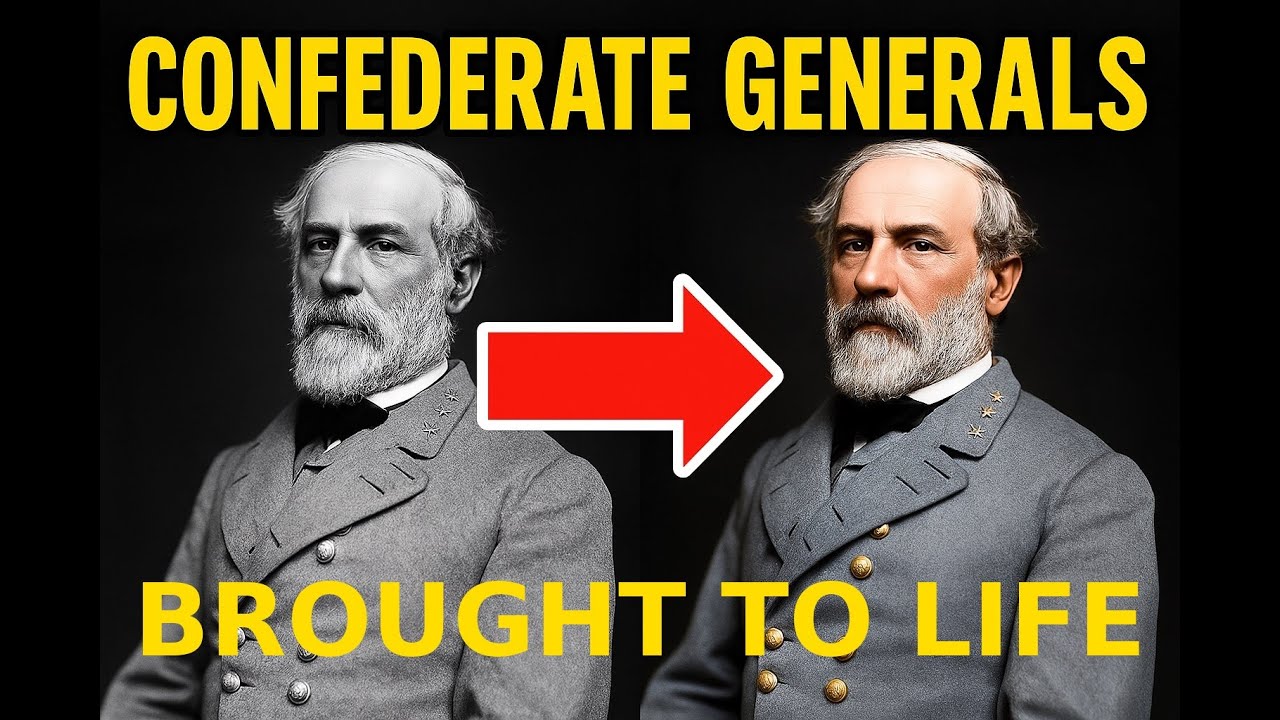 Confederate Generals Brought To Life