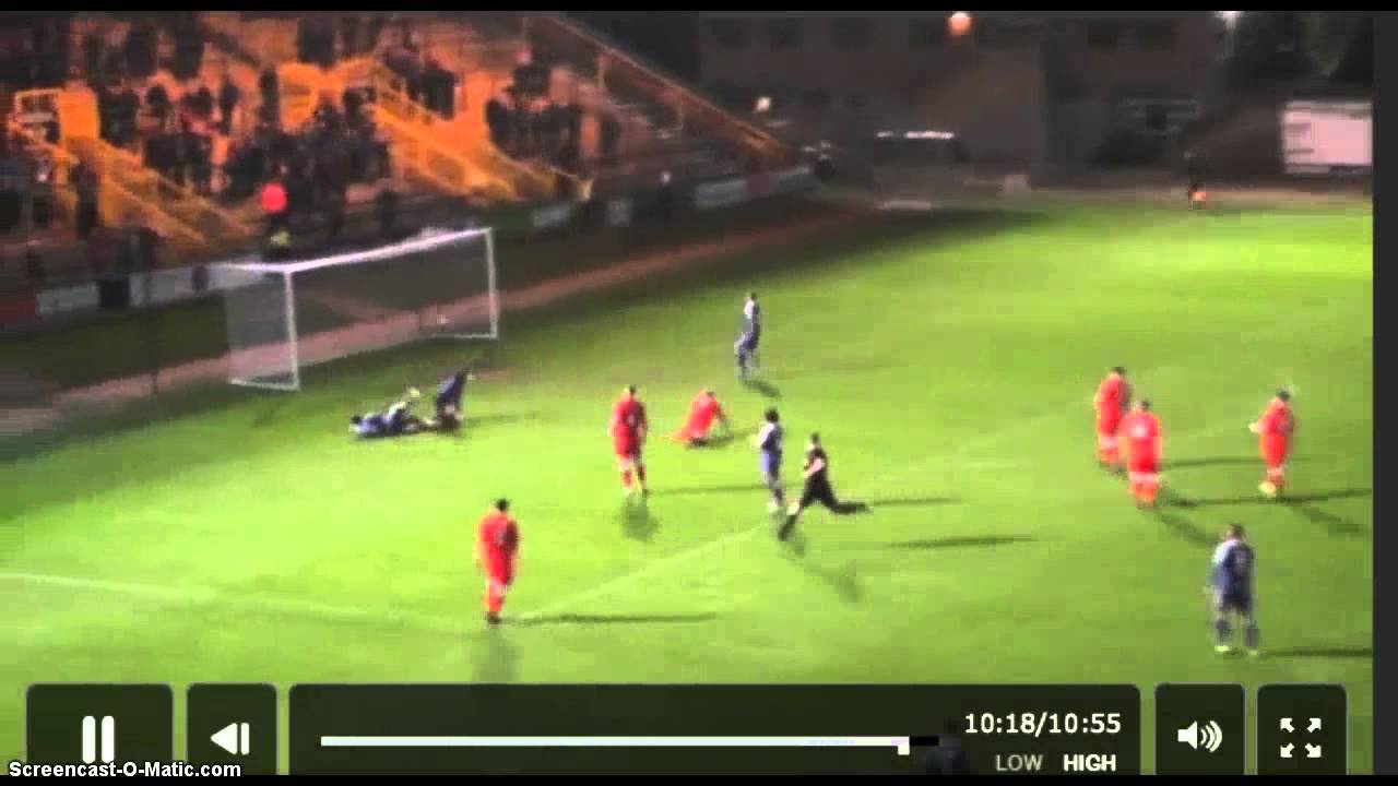 Richard Peniket 2nd Goal - Halifax vs Chorley FA Cup