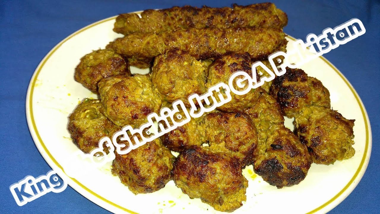 Seekh Kabab/Gola Kabab Bar.B.Q (King Chef Shahid Jutt)