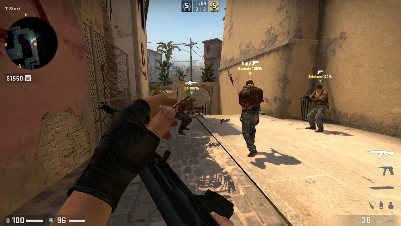CS:GO - The Classic Fake Strat (Competitive Gameplay)