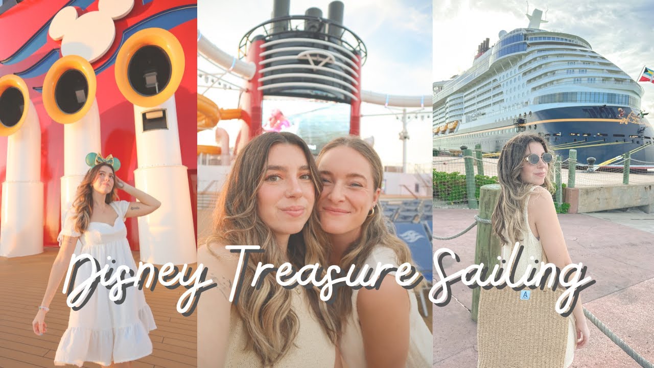 SAILING ON THE DISNEY TREASURE! Disney Cruise Line's NEWEST Ship, Ship Tour, Room Tour + MORE.