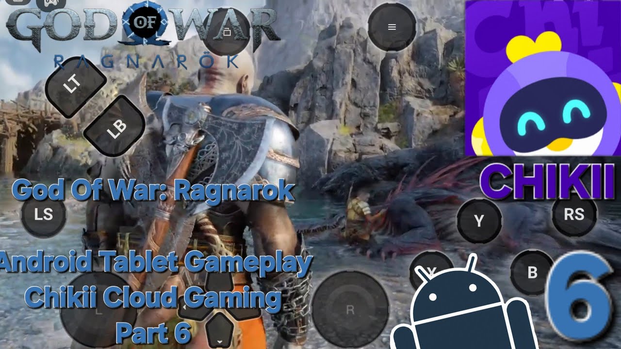 God Of War: Ragnarok - Полное прохождение игры на планшете Android в HD-качестве с использованием...