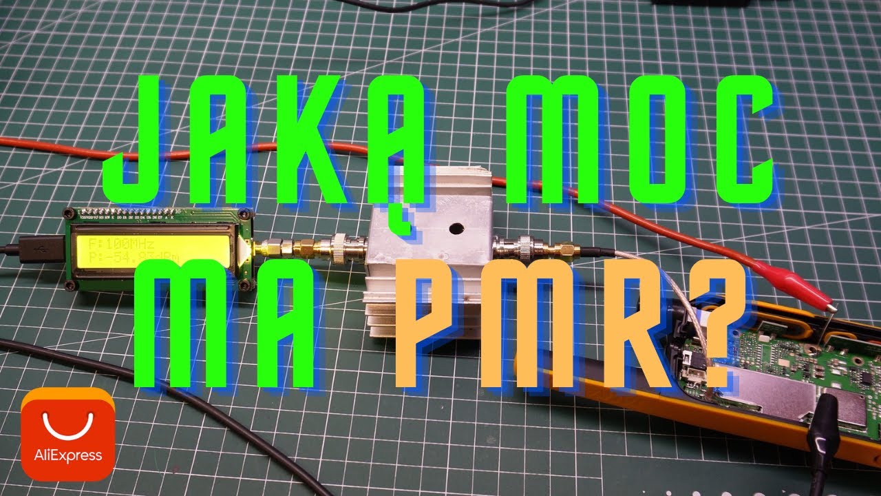 Prawdziwa moc nadawcza PMR - Miernik mocy RF ARW227