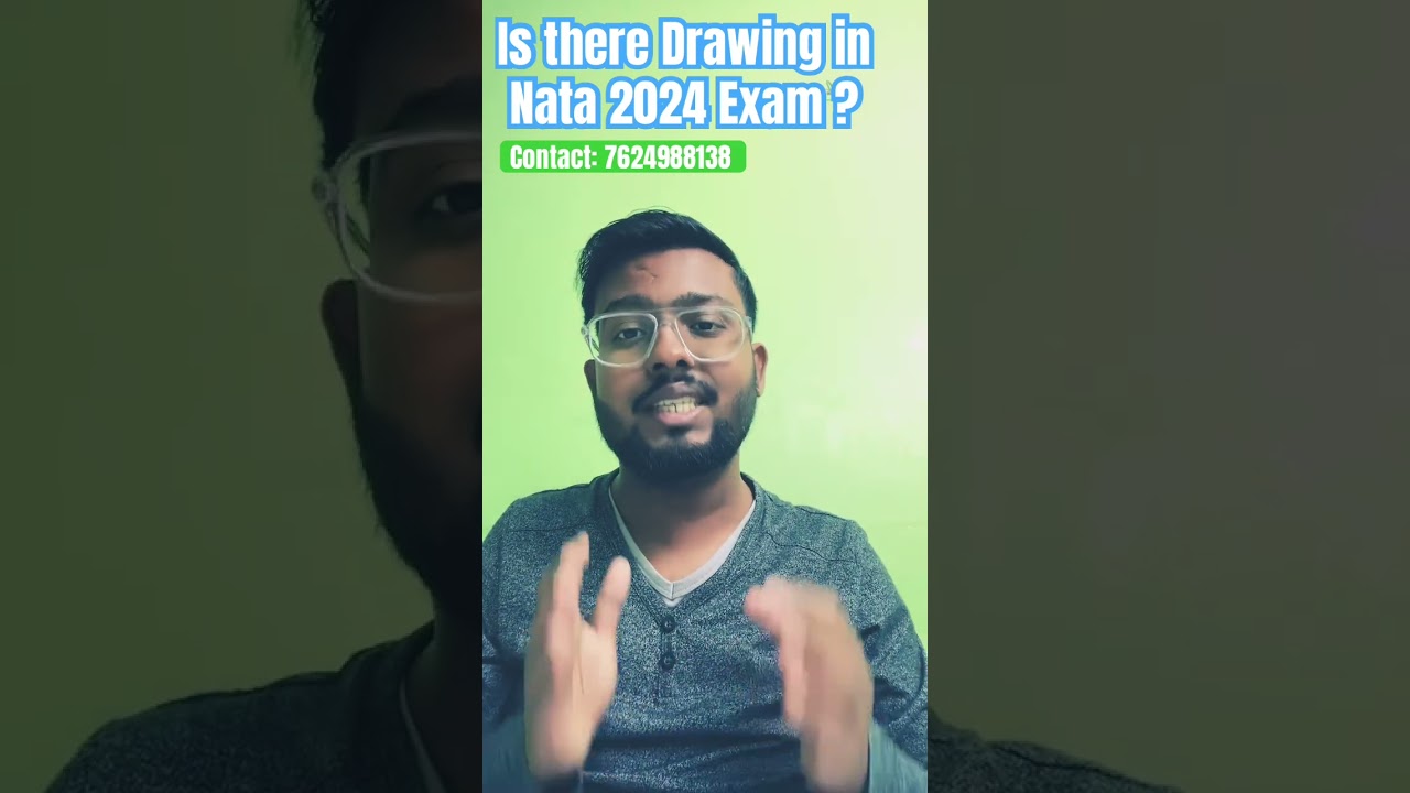 Is there Drawing in NATA 2024 Exam ? #nata2024