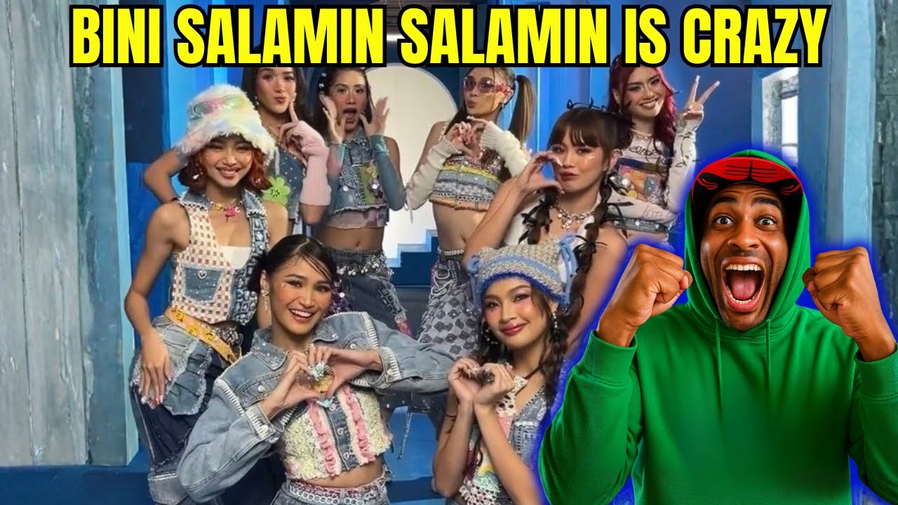 BINI Leaves American Vocal Coach Speechless |  'Salamin, Salamin' MV & Dance Practice | Wishbus Live