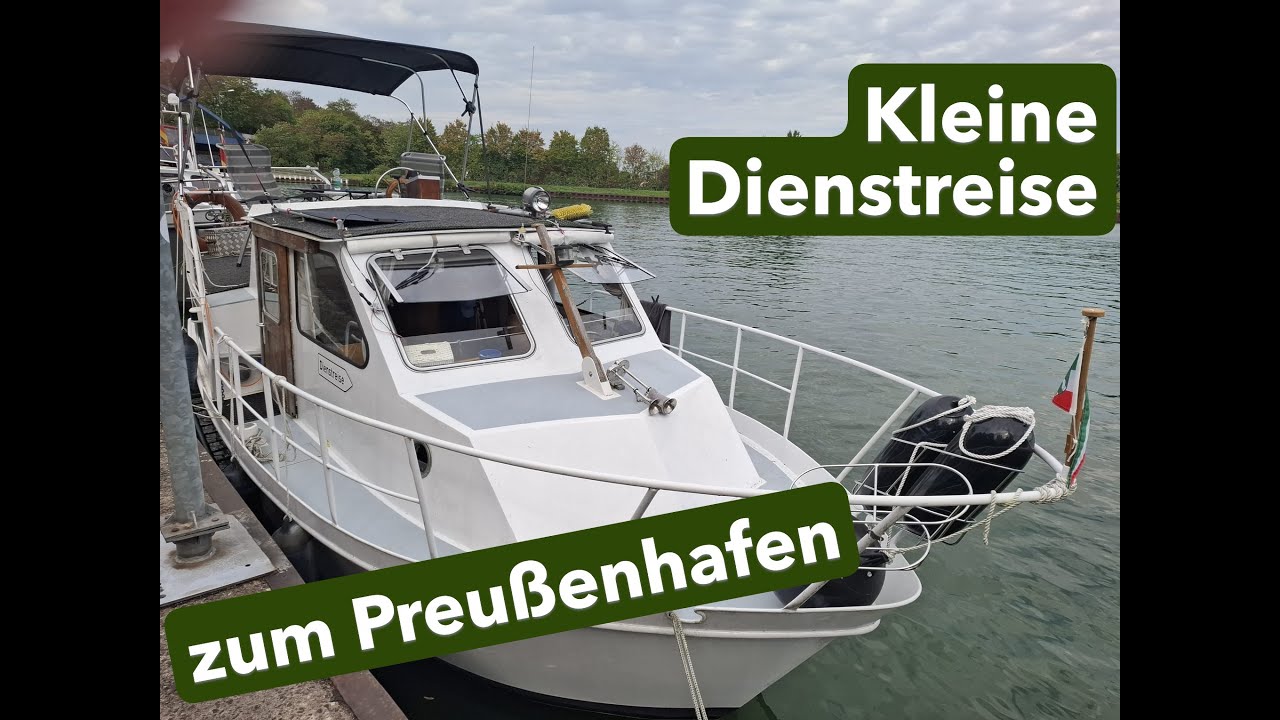 Eine kleine Bootstour zum Preußenhafen.