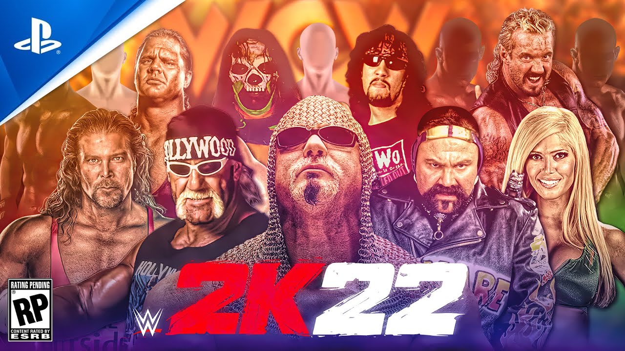 WWE 2K22 Roster -  MASSIVE WCW WRESTLERS FOR THE GAME (Most Wanted)