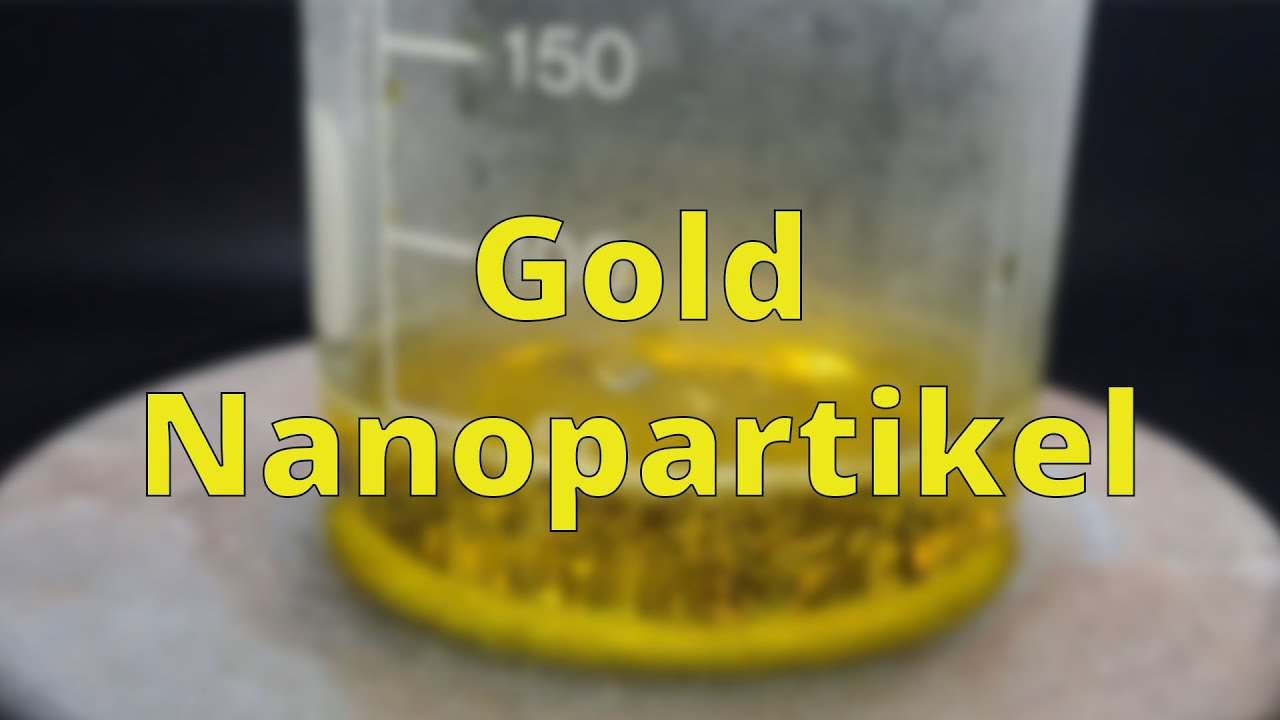 Goldnanopartikel aus einer CPU - Freestyle Experimente