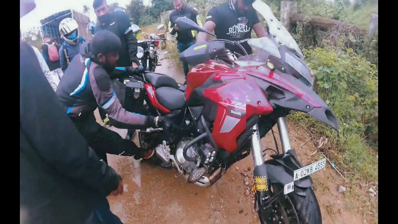Breakfast Ride to Dandiganahalli Dam | Benelli Group | STUCK in Flood | Starting problem | Solution