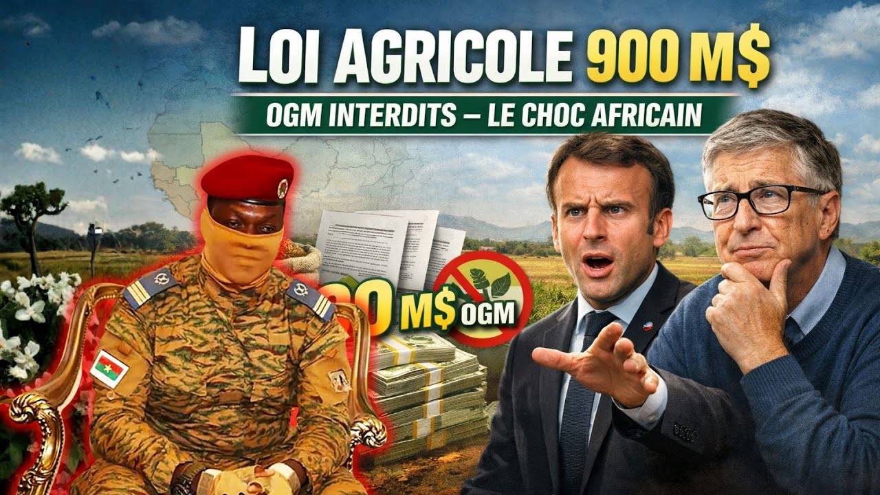 Ibrahim Traoré : 900M$ et OGM interdits — pourquoi l’UE et les USA s’inquiètent