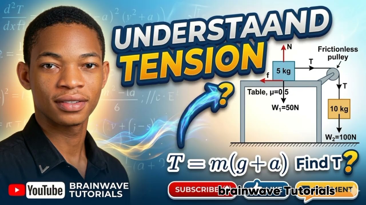 LEARN HOW TO SOLVE QUESTIONS ON TENSION 