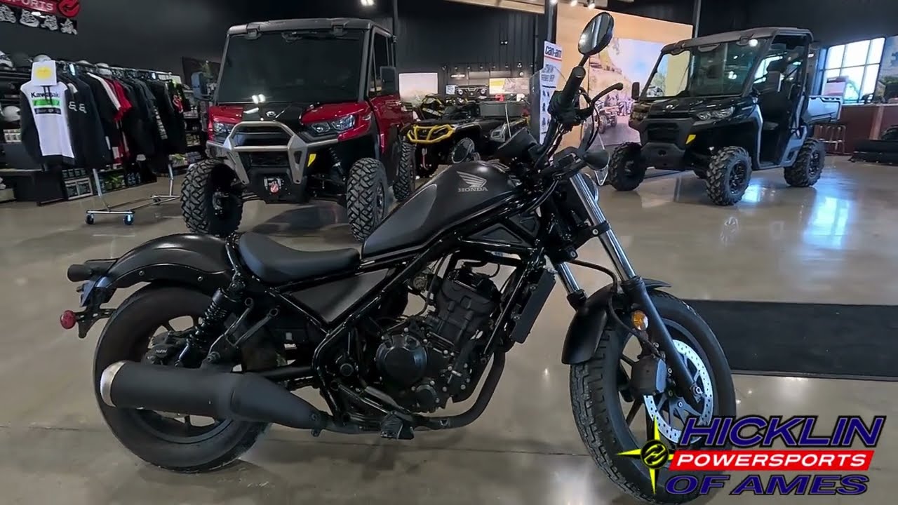 Used 2022 Honda Rebel 300 Cruiser Motorcycle For Sale Near Ames, IA