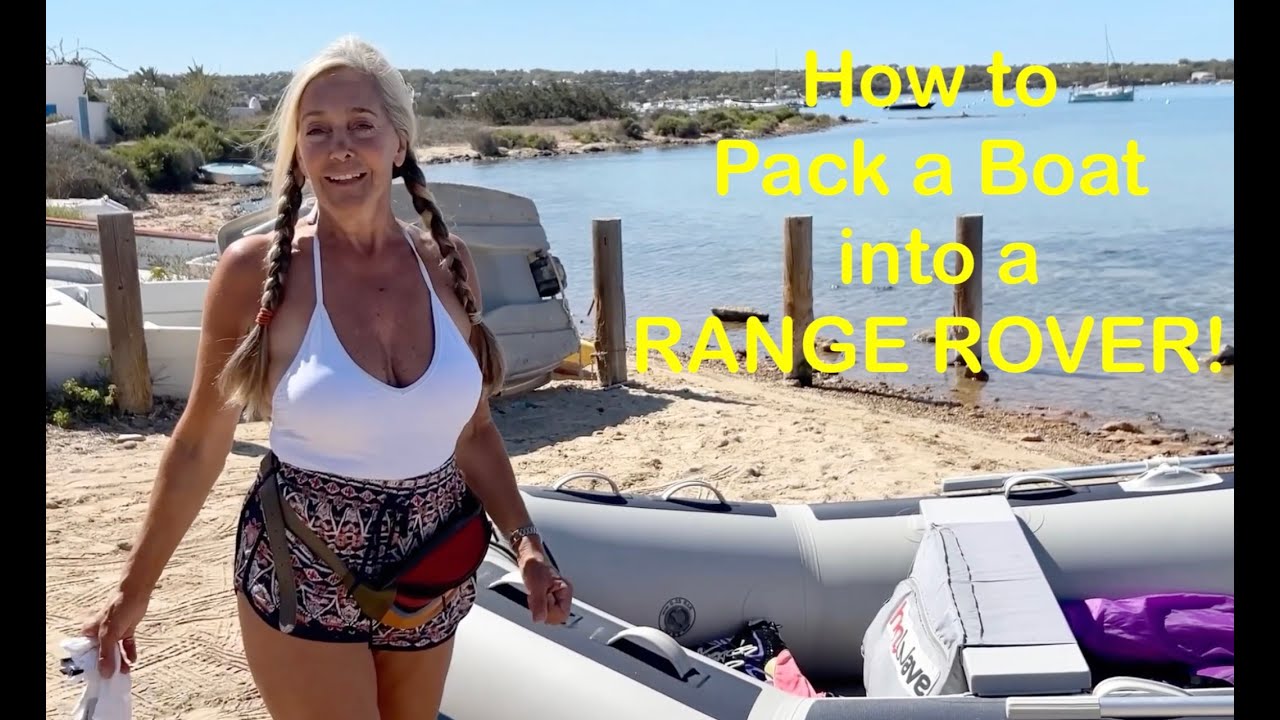 How to Pack an Inflatable Boat into a Range Rover - European Road Trip Prep