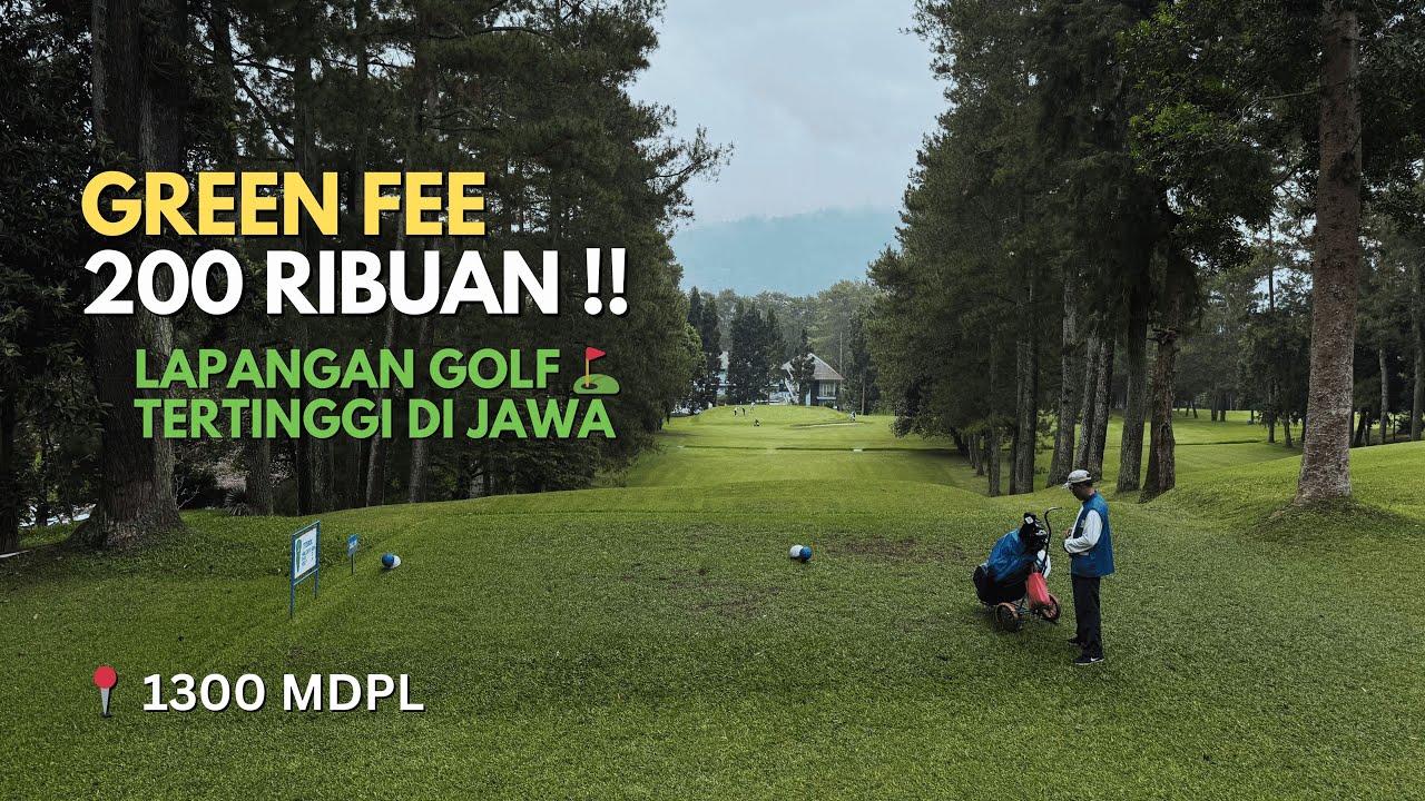 Main Golf di Lembang – Poltak Parkland Course 🌲⛳️ 🏔️