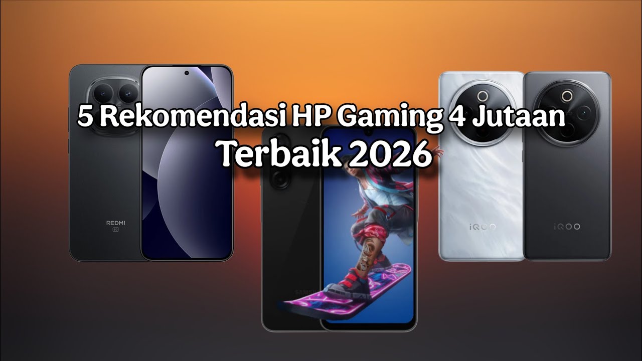 5 Rekomendasi HP Gaming 4 Jutaan Terbaik 2026 