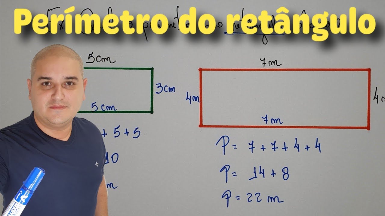 Per&iacute;metro do ret&acirc;ngulo