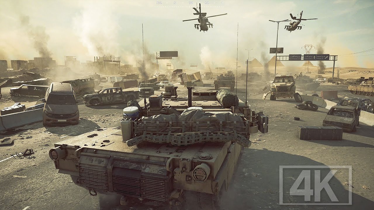 Battle of Cairo | Abrams Tank Mission | Battlefield 6