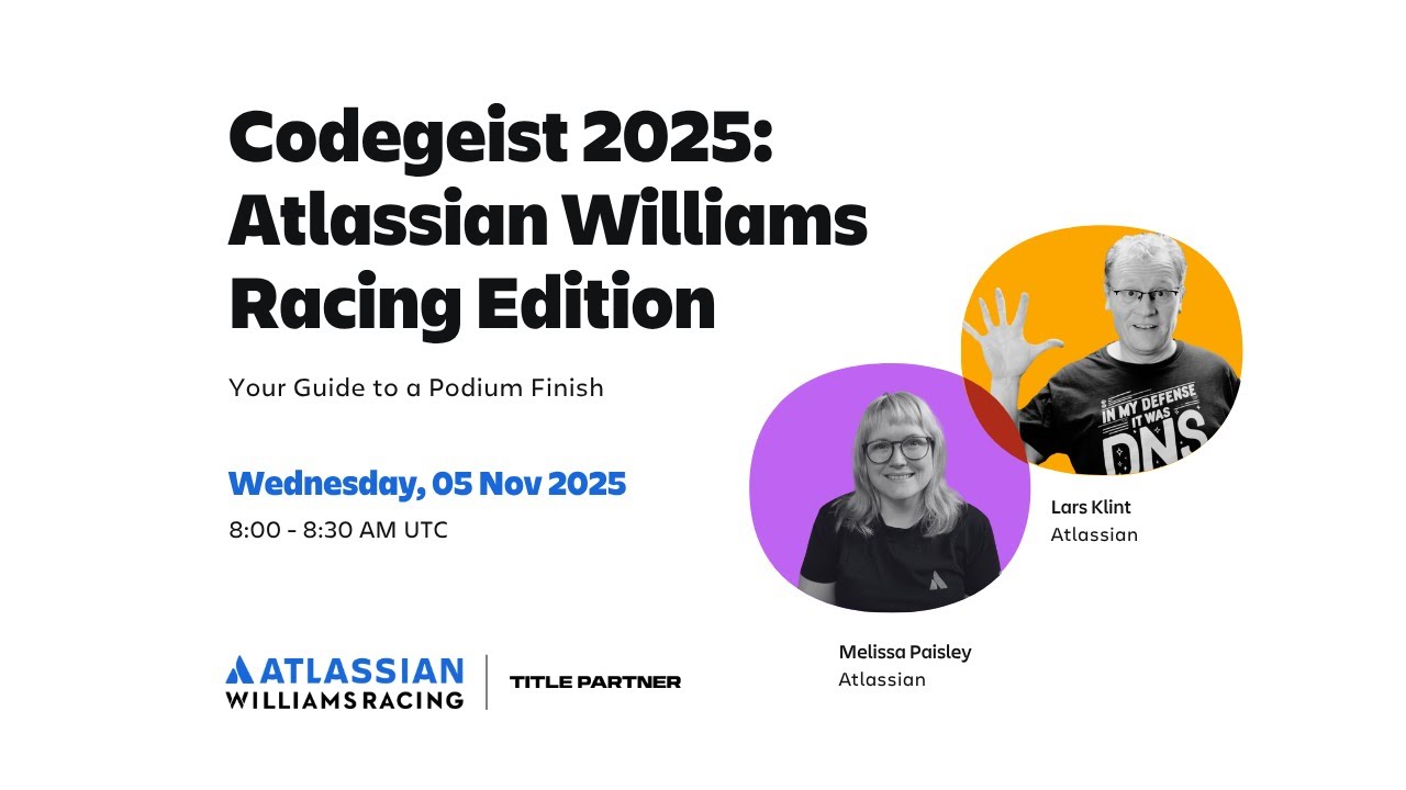 Codegeist 2025: гоночная версия Atlassian Williams