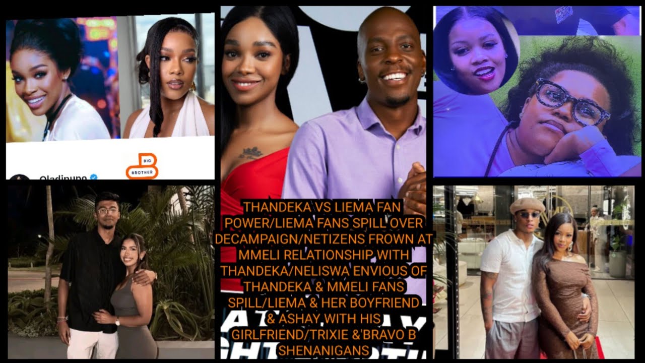 THANDEKA VS LIEMA FAN POWER/NETIZENS FROWN AT MMELI RELATIONSHIP WITH THANDEKA/LIEMA BOYFRIEND... 