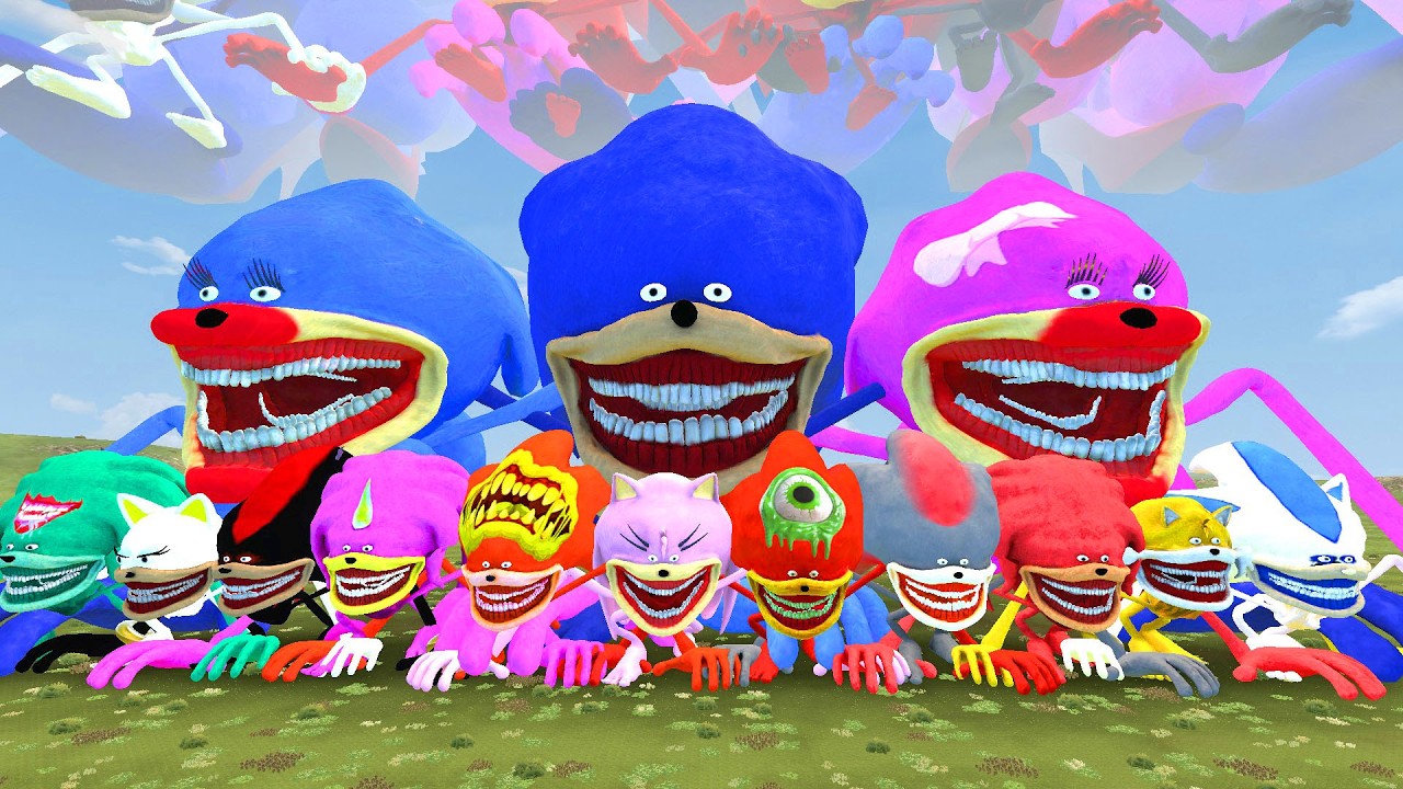 Shin Sonic Final Battle in Garry’s Mod – One Survivor!!