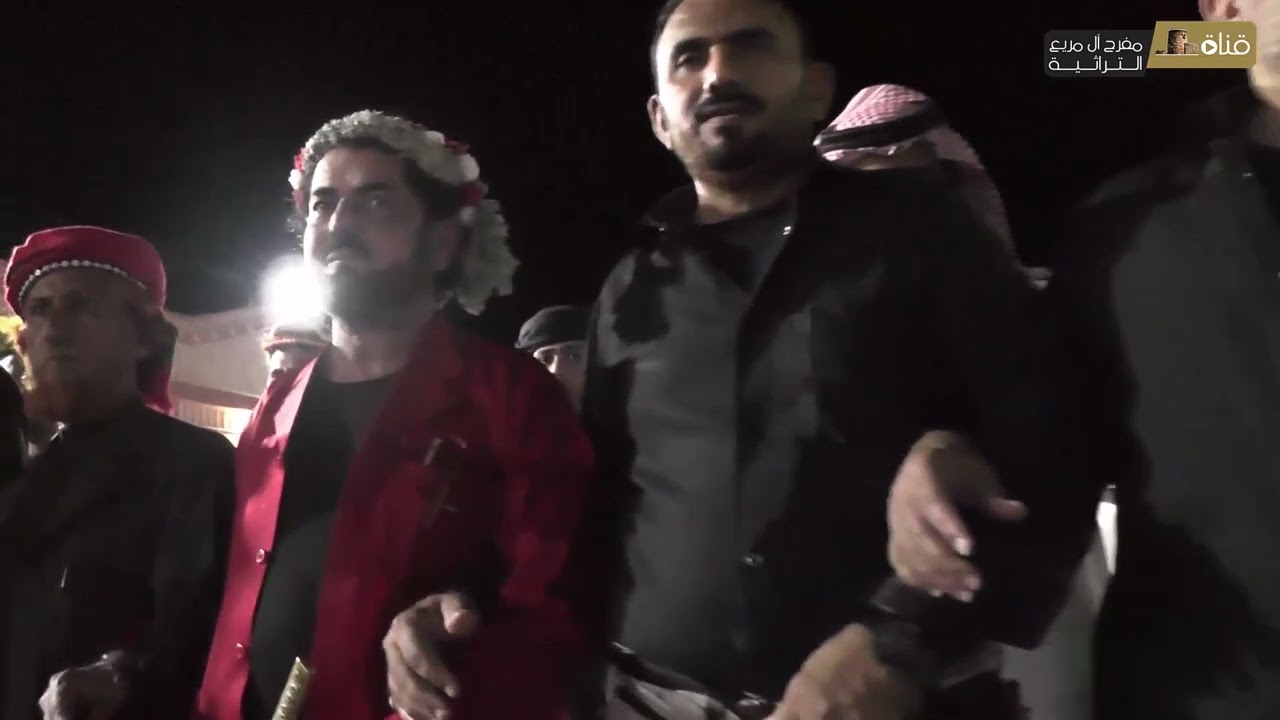 ترحيبة المضيف بضيوف في عرس الملازم خالد علي مفرح الجابري في قصر لليالي العارضه1444م10/4هـ