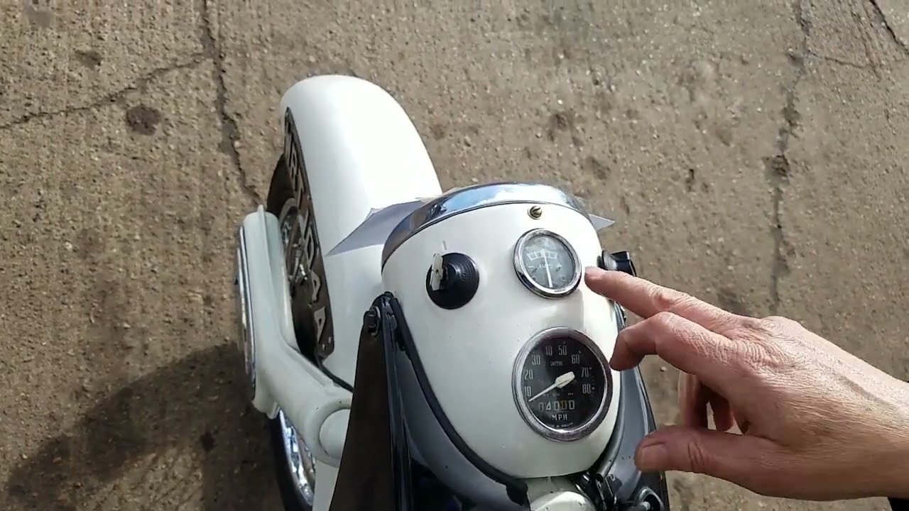 1  1963 Ariel Arrow 250cc at Andy Tiernans #09094ARL
