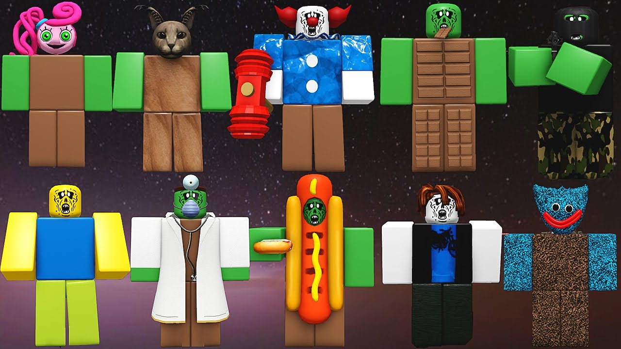 FIND the ZOMBIE MORPHS *Part 2* Roblox