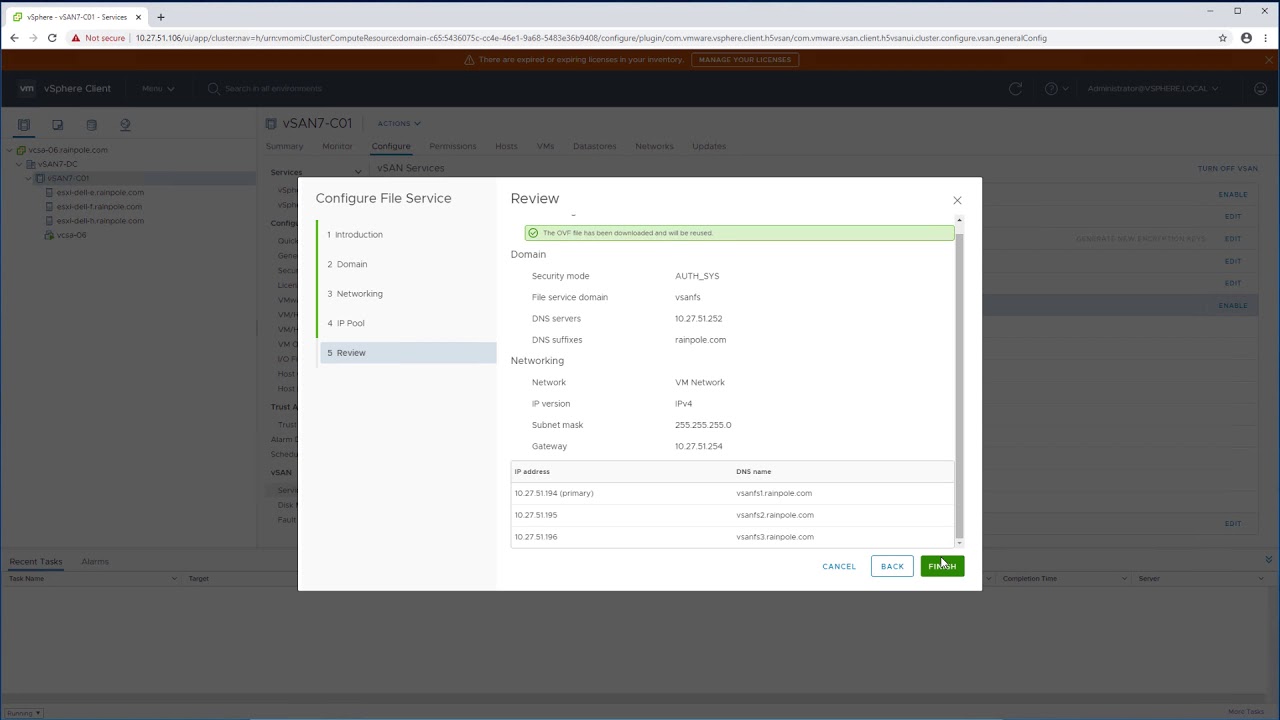 Introducing vSAN File Service as part of vSAN 7.0!