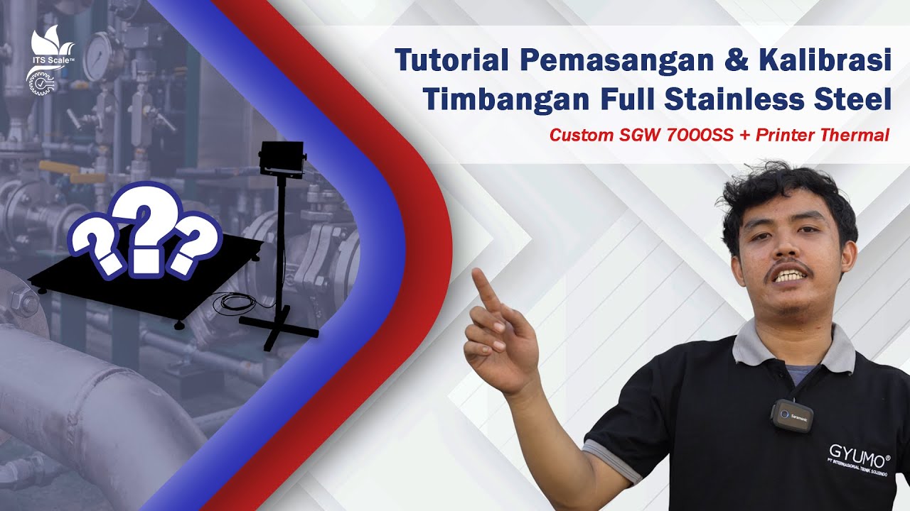 Tutorial Pemasangan & Kalibrasi Floor Scale Stainless Steel | ITS Scale