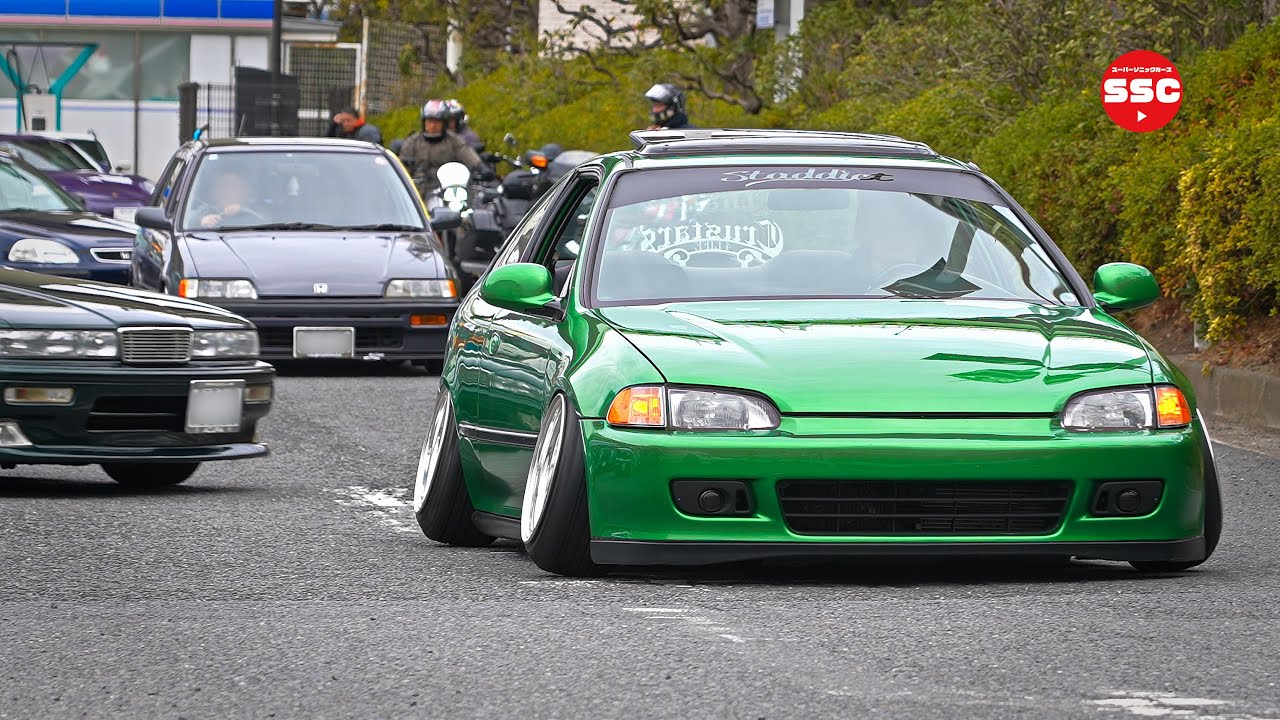 【大黒PA】ホンダ群出現！これは激アツ確定⁉︎などJDM,  USDM【字幕あり】