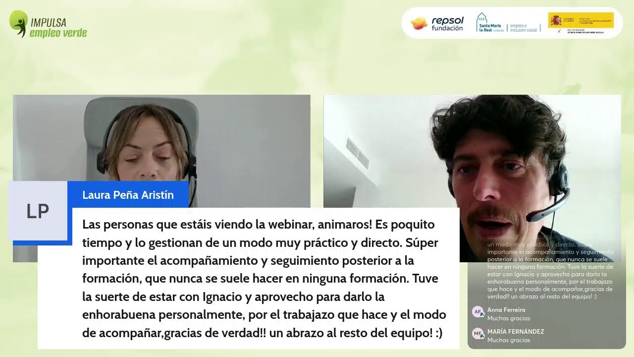 Webinar de lanzamiento Impulsa Empleo Verde 2026