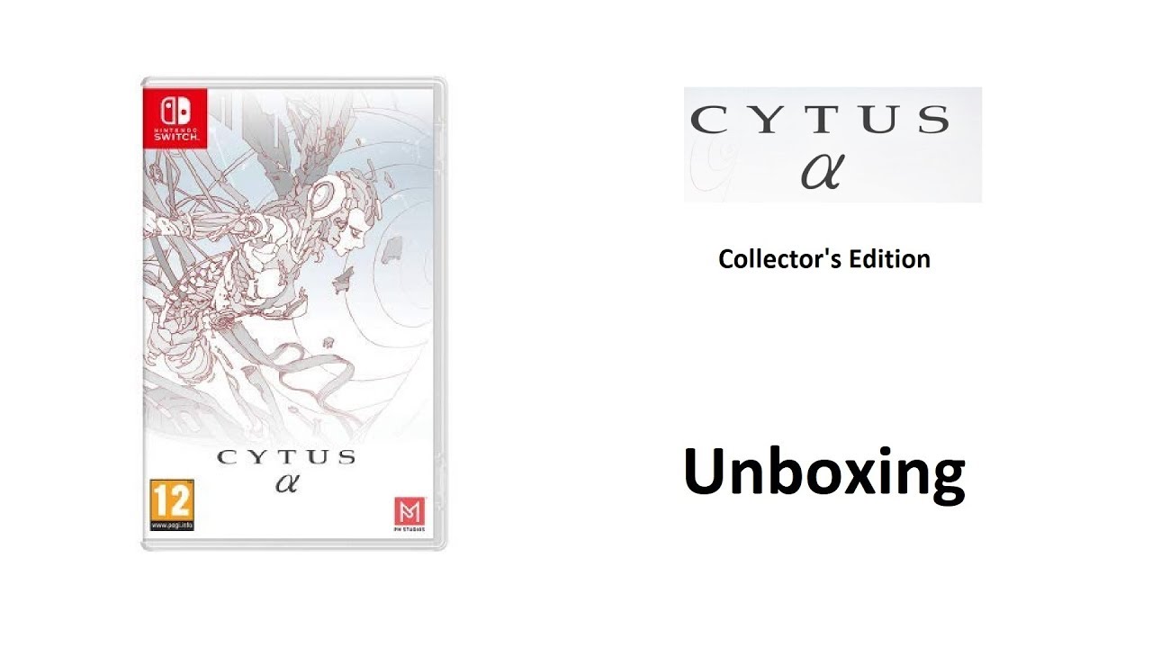 Unboxing: Cytus Alpha - Collector's Edition (Nintendo Switch)