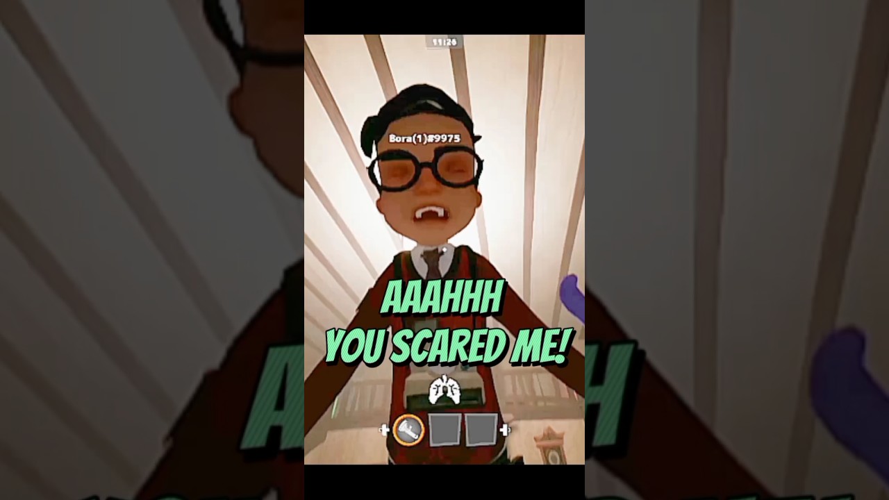 DETECTIVE: AAAHHH YOU SCARED ME! SECRET NEIGHBOR