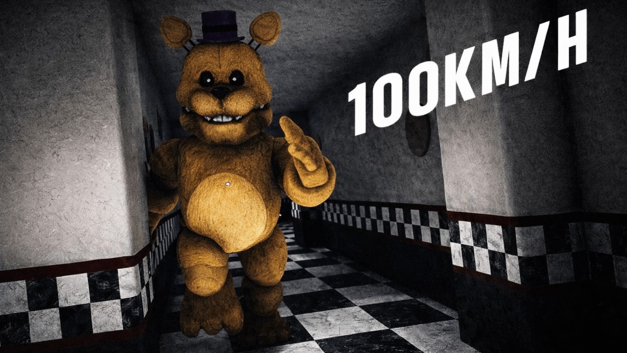 EN ESTE FNAF LOS ANIMATRONICOS CORREN!!💀