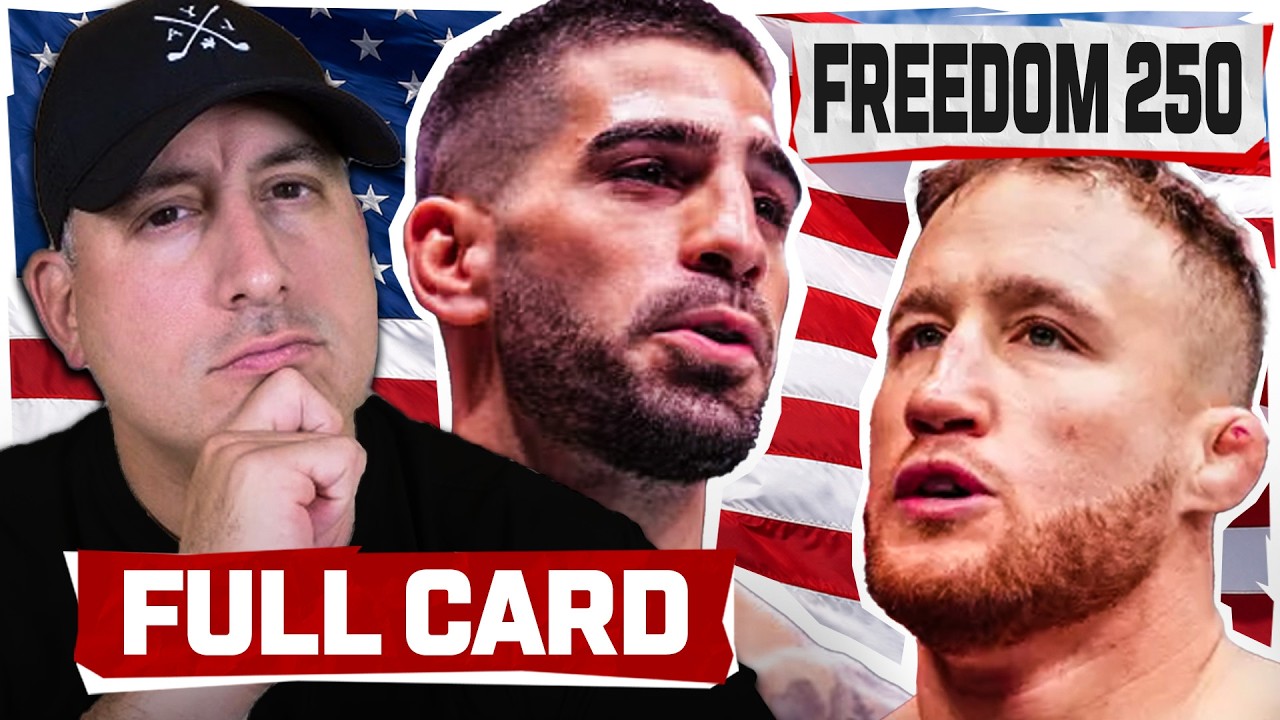 UFC Freedom 250: Topuria vs. Gaethje FULL CARD Predictions and Bets