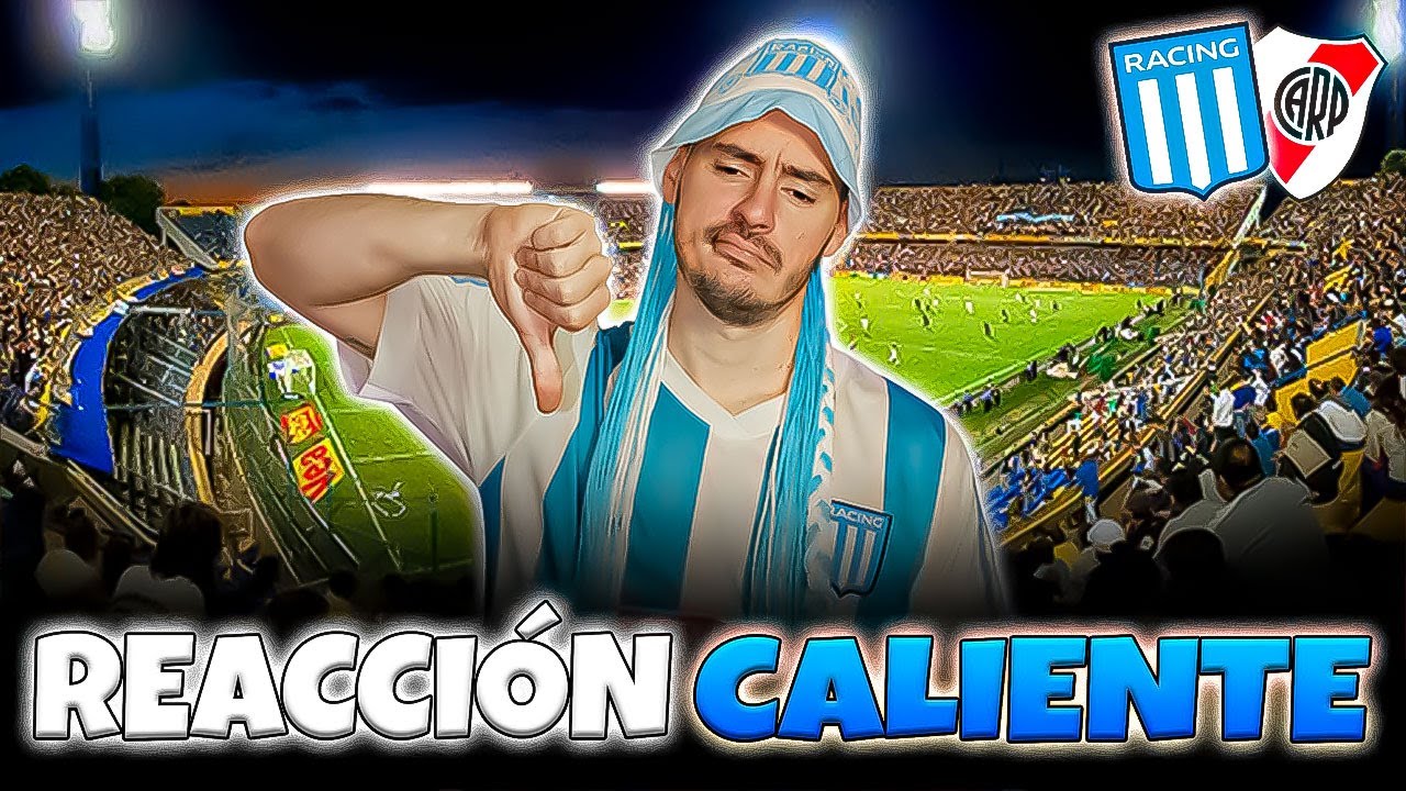 RACING vs RIVER (0-1) REACCION CALIENTE | ELIMINADOS DE COPA ARGENTINA
