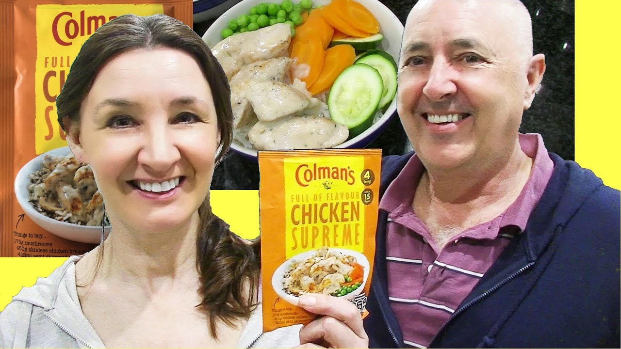 Colman's Chicken Supreme British Cooking Taste Test