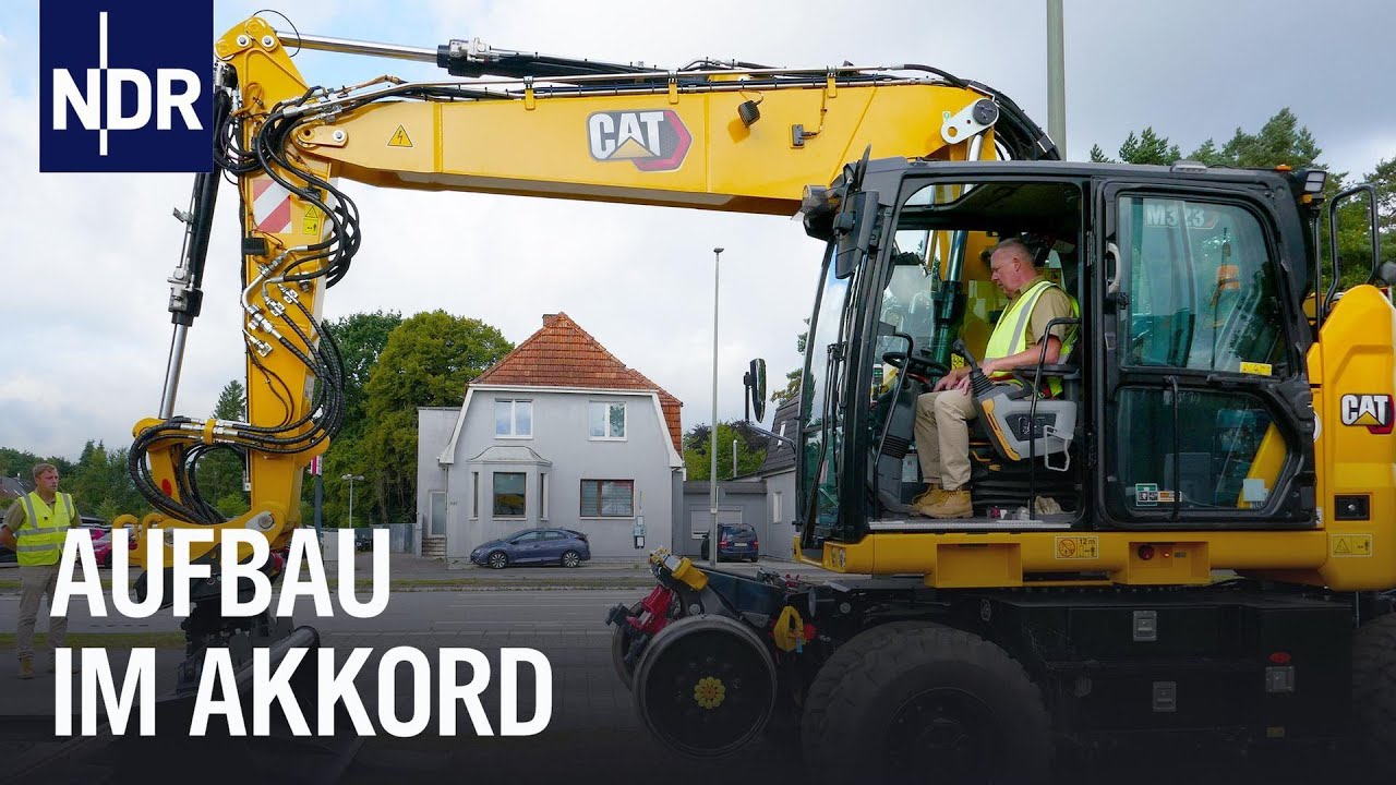 NordBau: Baustelle Baumesse Neumünster | Die Nordreportage | NDR Doku