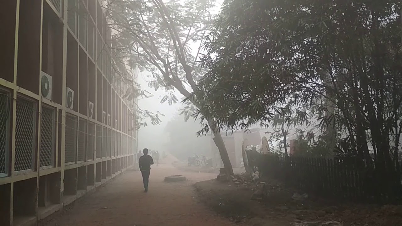 Fog at Patna on 20th December,2017