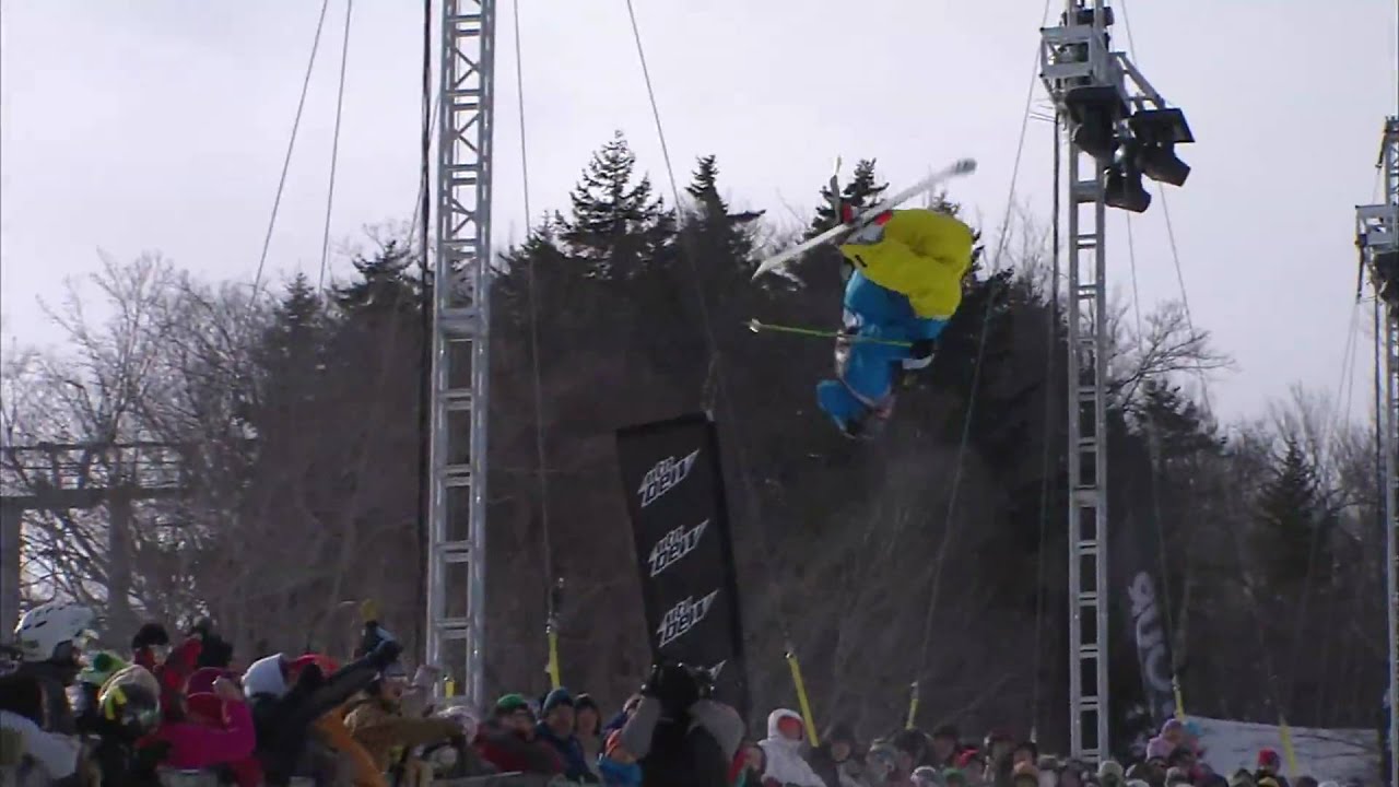 Simon Dumont Wins Superpipe + Highlights - 2010 Winter Dew Tour Mount Snow