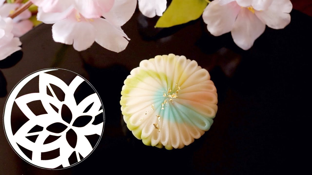 Wagashi Nerikiri RainbowTemari Redipe 　 和菓子 虹色手毬の練り切りの作り方【福来雀あずきやど】