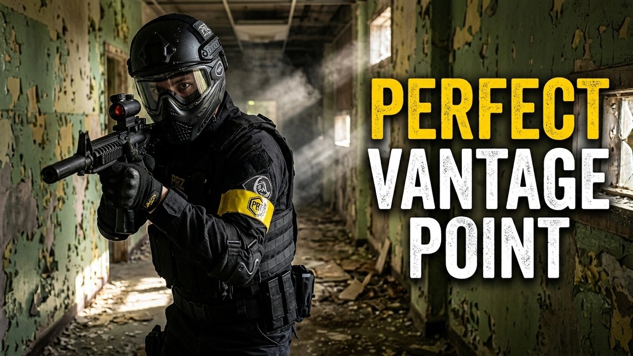 The Perfect Vantage Point (Paintball Wars) - PRZ Paintball