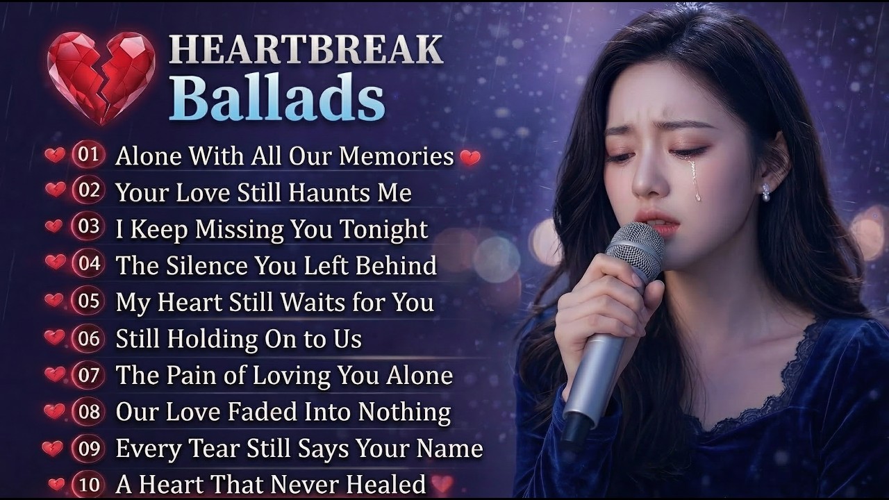 LonelyNight – Heartbreak Nights | Female Vocal Sad Songs Playlist