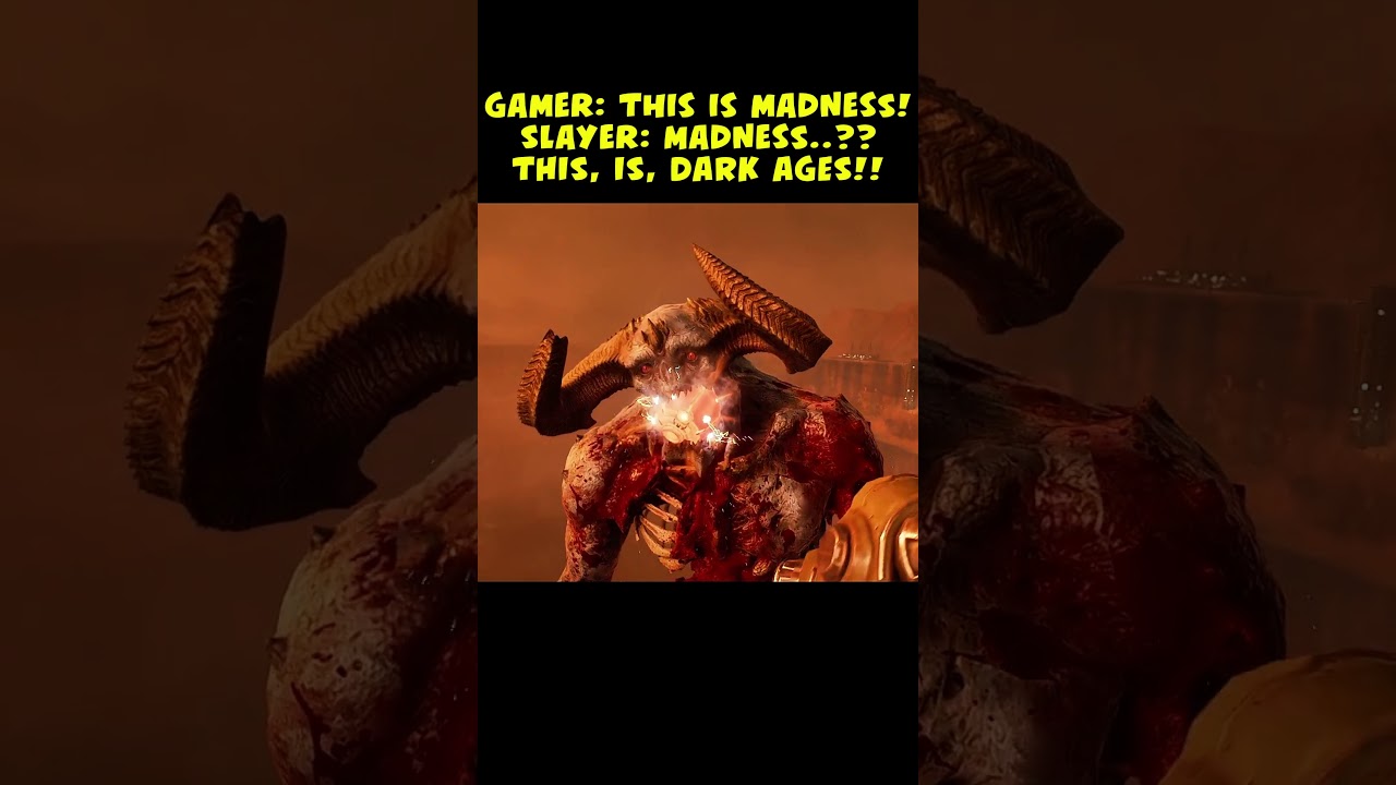 Doom Slayer hurls a fireball straight into a Titan&rsquo;s mouth&mdash;and boom, it explodes from the inside! 💥🔥