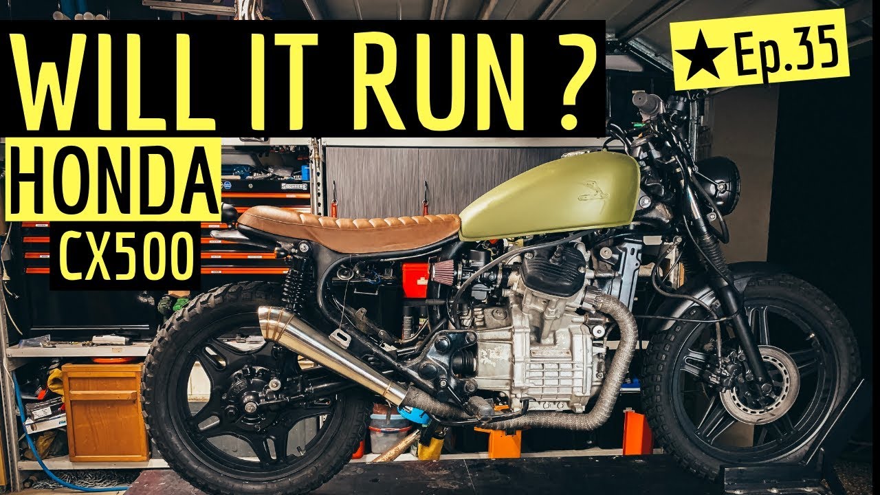 Will It Run Honda CX 500 Scrambler Budget Build Challenge Ep.35