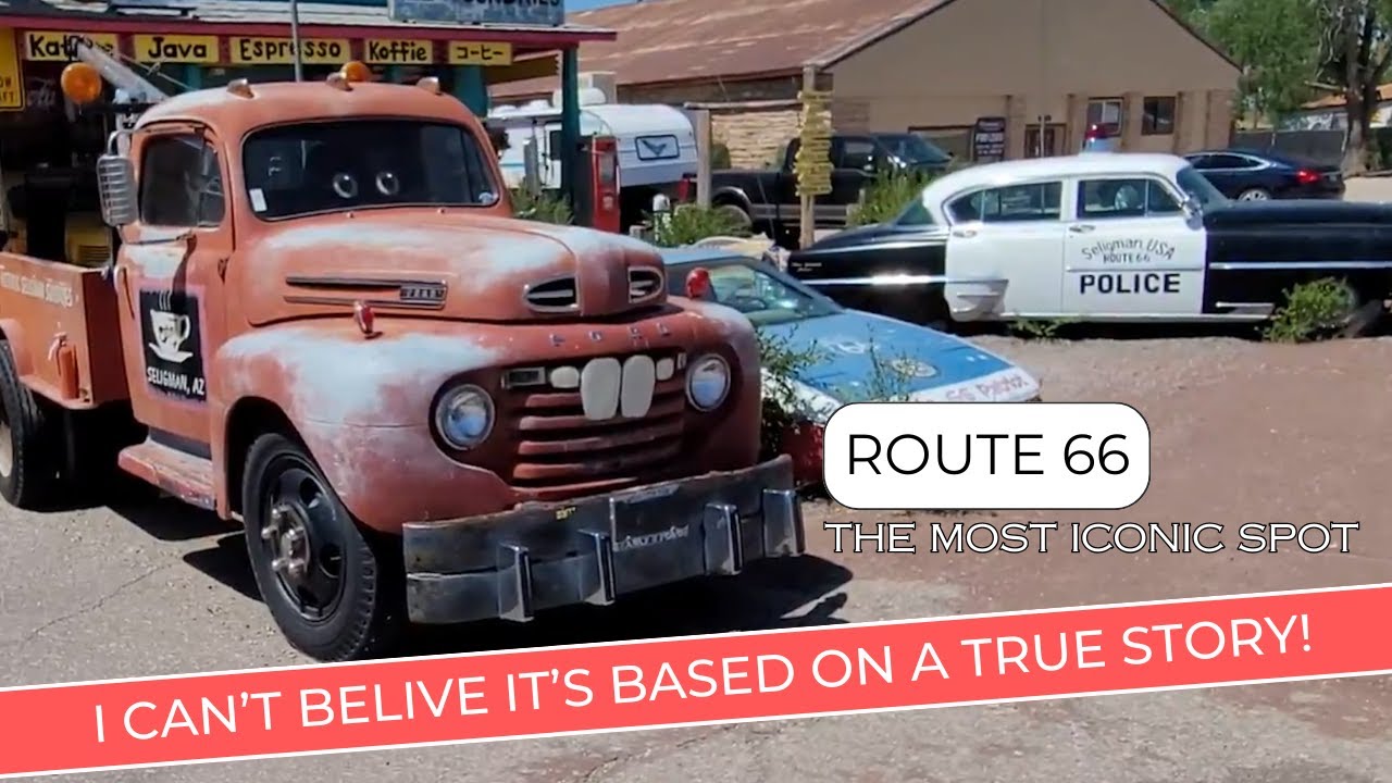 Route 66 road trip part 2 - Seligman (AKA Radiator Spring of the movie cars) best route 66 stops