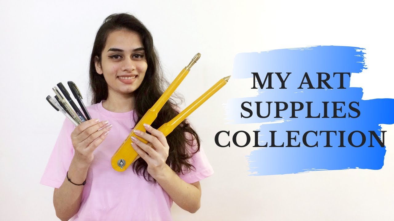 My Art Supplies Collection | Tools for Pen drawing & Mandala Art | Durga Thackeray Art