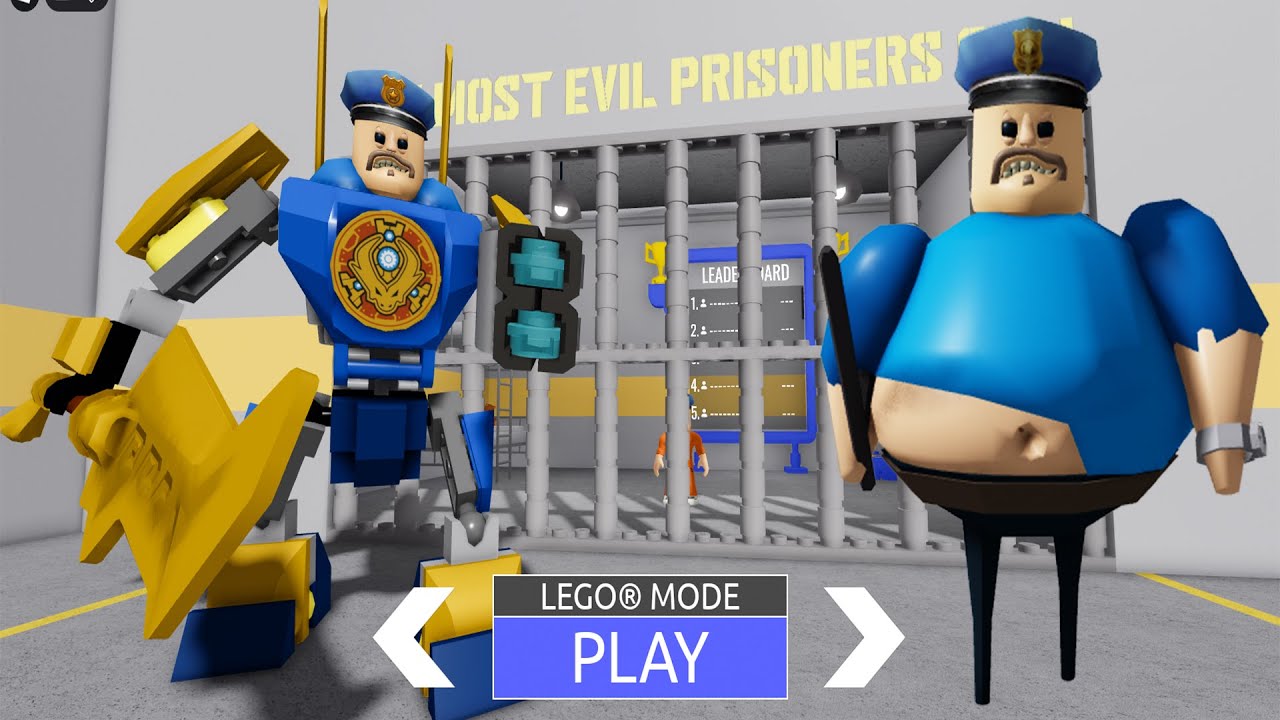 BARRY'S PRISON RUN! (LEGO® MODE) UPDATE - New Barry Boss Battle - All Items & All Morphs Unlocked